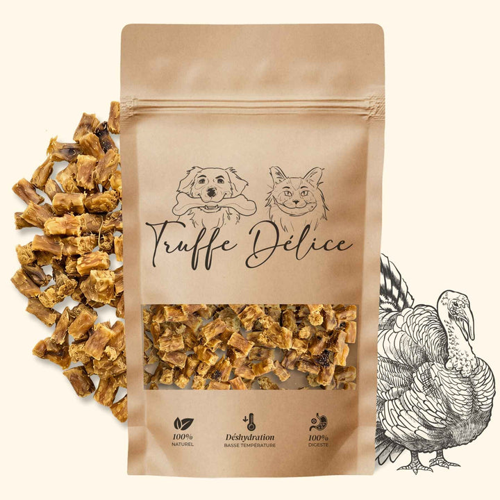 Friandises dinde - friandise_naturelle_pour_chien - TRUFFE DÉLICE