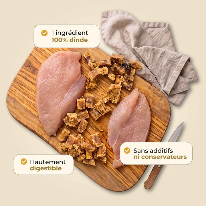 Friandises dinde - friandise_naturelle_pour_chien - TRUFFE DÉLICE