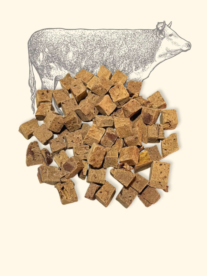 Friandises foie de boeuf - friandise_naturelle_pour_chien - TRUFFE DÉLICE