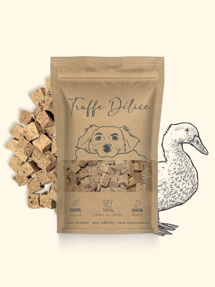 Friandises foie de canard - friandise_naturelle_pour_chien - TRUFFE DÉLICE