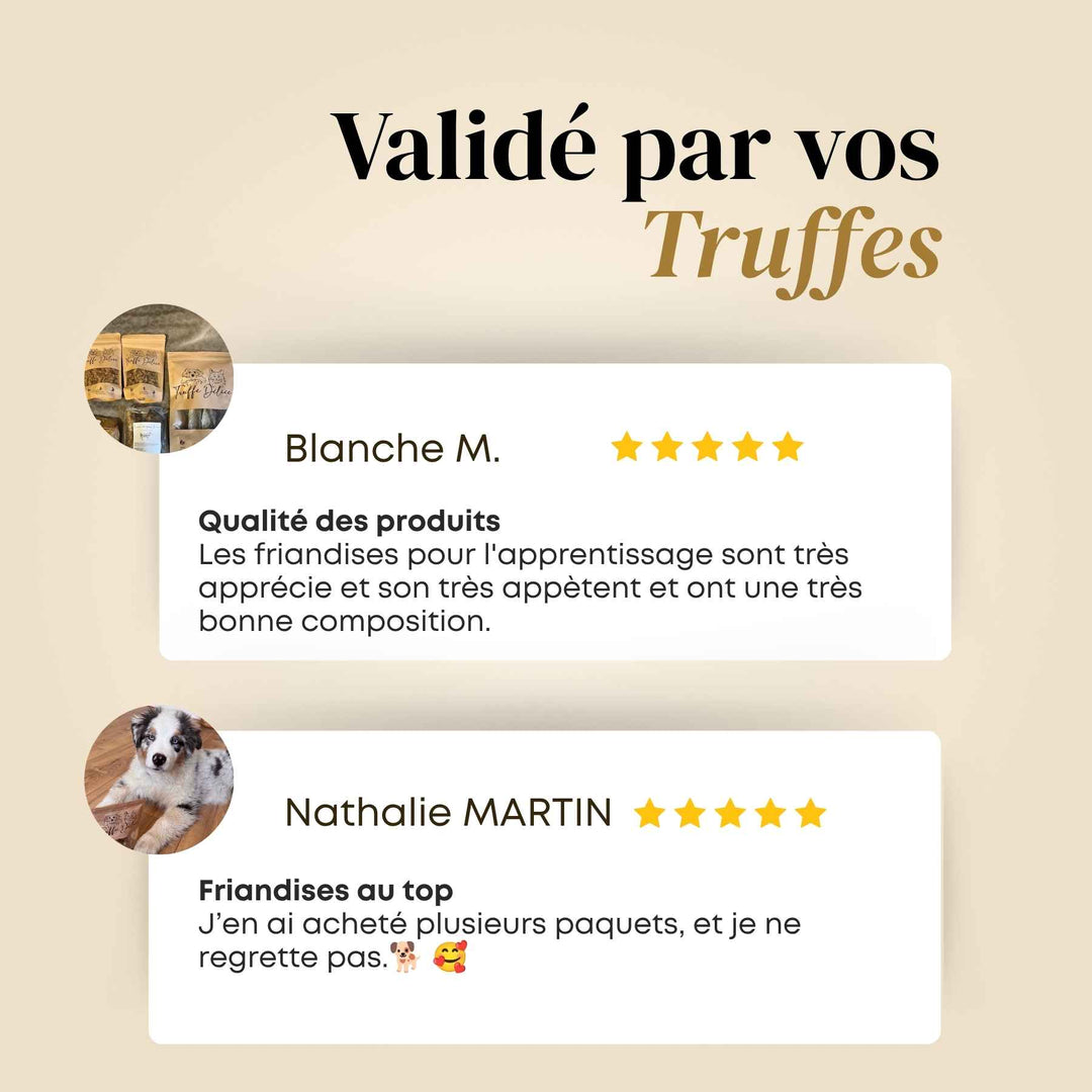 Friandises lapin - friandise_naturelle_pour_chien - TRUFFE DÉLICE