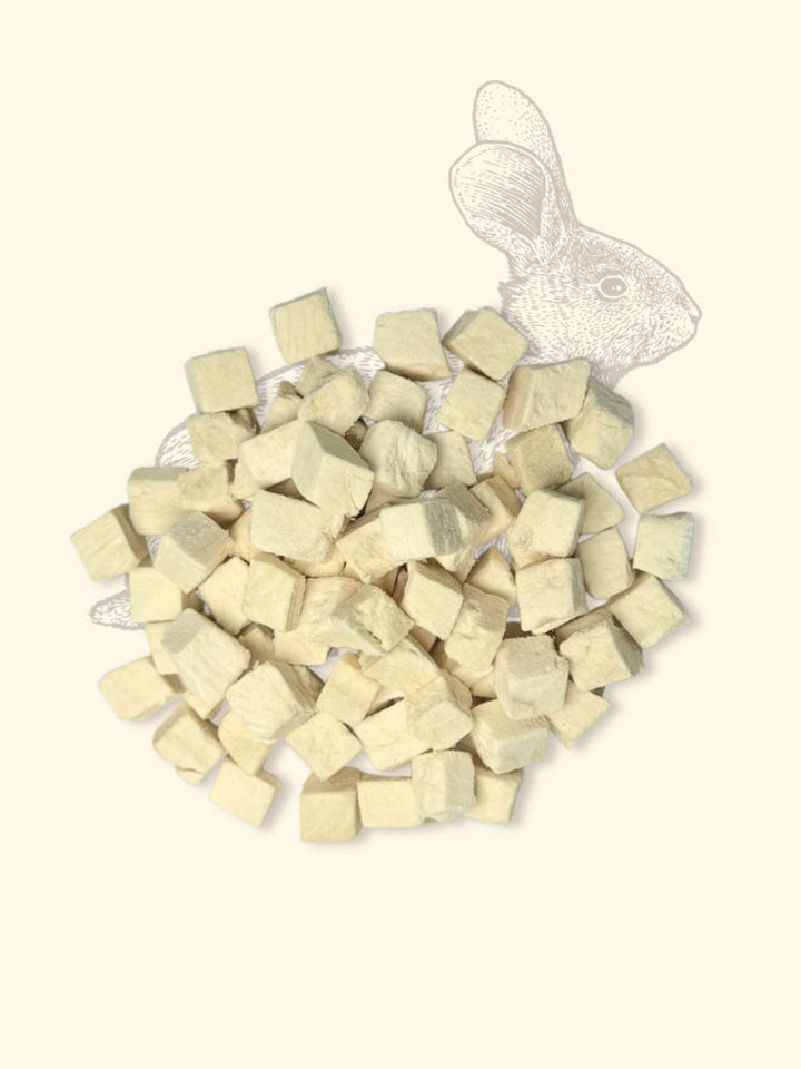 Friandises lapin lyophilisé - friandise_naturelle_pour_chien - TRUFFE DÉLICE