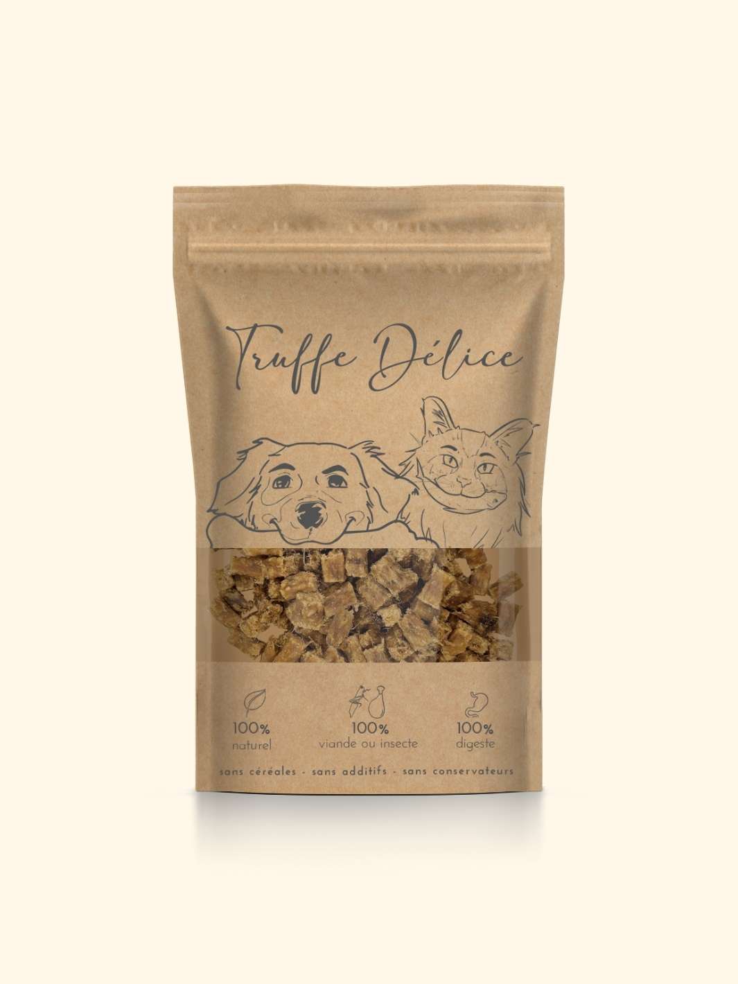 Friandises poulet - friandise_naturelle_pour_chien - TRUFFE DÉLICE