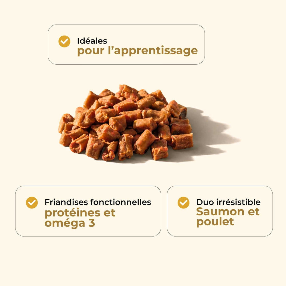 Friandises saumon et poulet - friandise_naturelle_pour_chien - TRUFFE DÉLICE