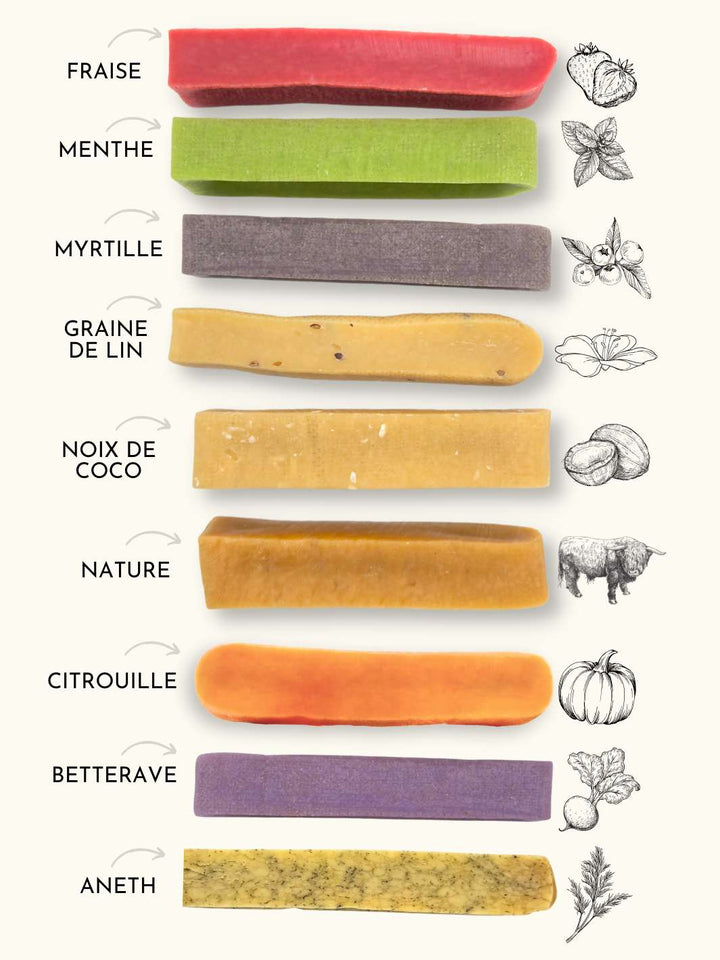 Fromage de yak - #friandise_naturelle_pour_chien# - TRUFFE DÉLICE