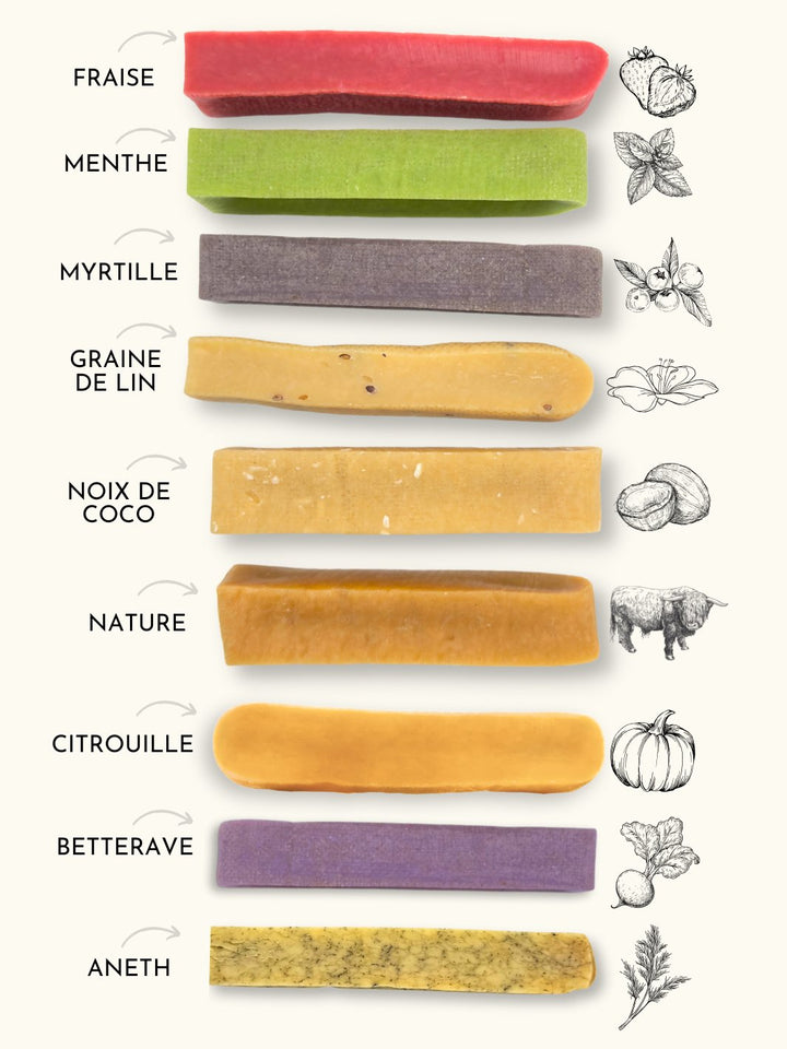 Fromage de yak - #friandise_naturelle_pour_chien# - TRUFFE DÉLICE