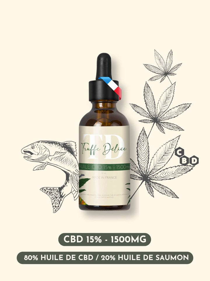 Huile CBD chien - friandise_naturelle_pour_chien - TRUFFE DÉLICE