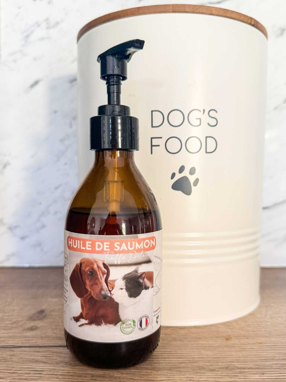 Huile de saumon - #friandise_naturelle_pour_chien# - TRUFFE DÉLICE