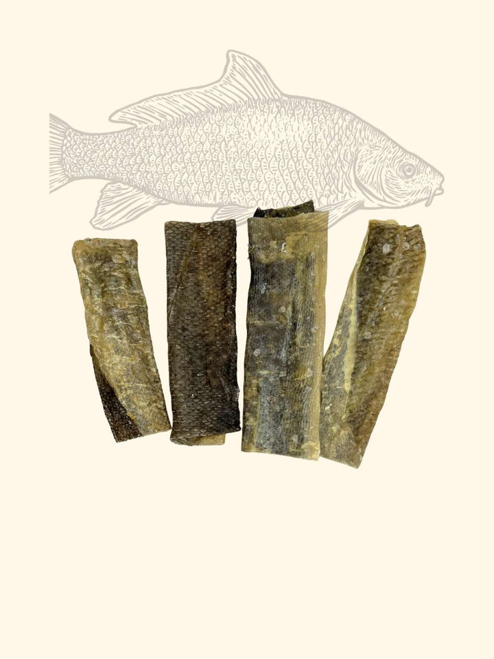 Lamelles de peaux de morue - friandise_naturelle_pour_chien - TRUFFE DÉLICE