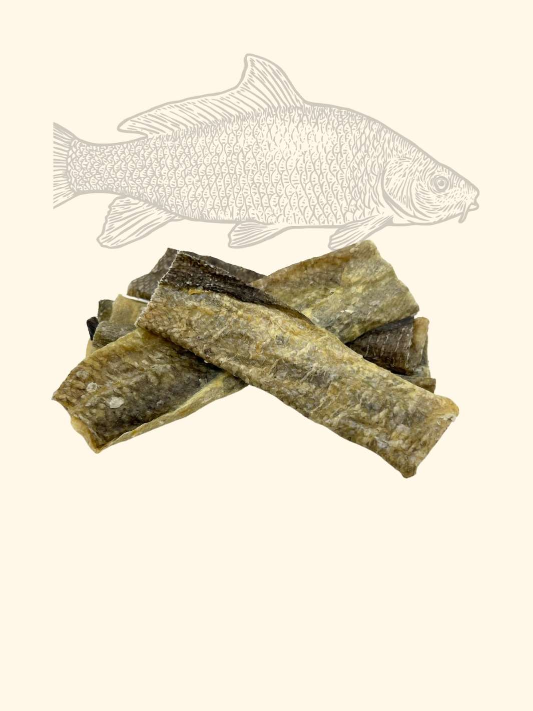 Lamelles de peaux de morue - friandise_naturelle_pour_chien - TRUFFE DÉLICE