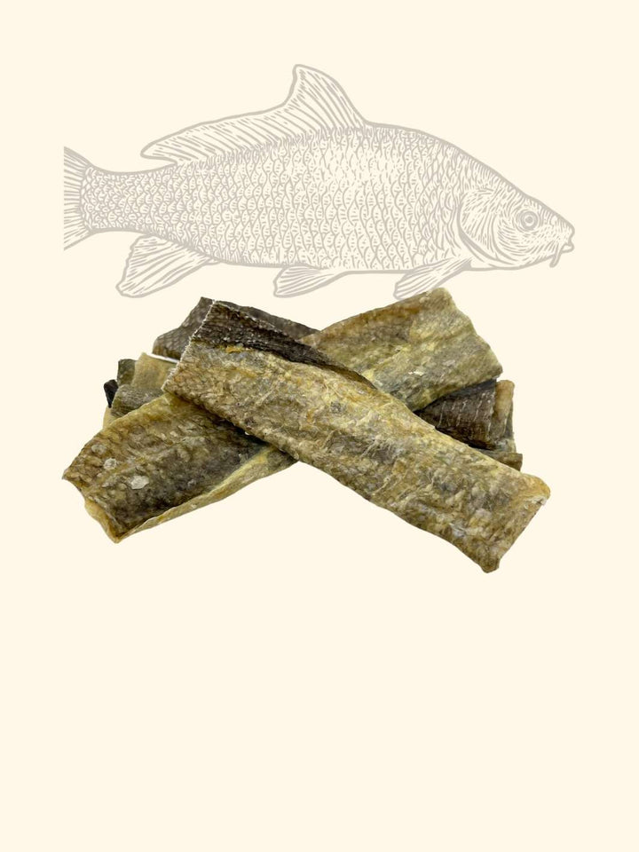 Lamelles de peaux de morue - friandise_naturelle_pour_chien - TRUFFE DÉLICE