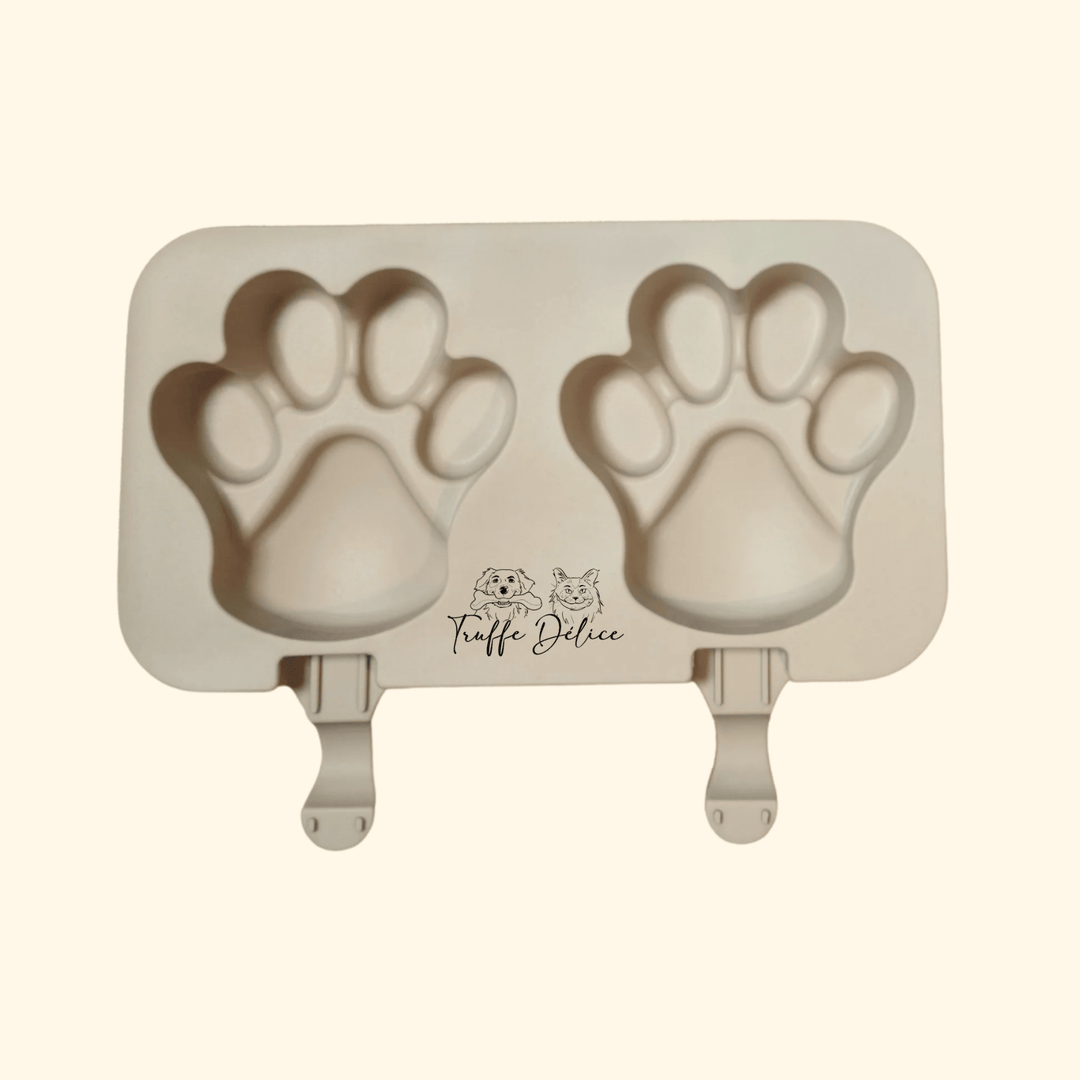 Moule glace patte de chien - friandise_naturelle_pour_chien - TRUFFE DÉLICE