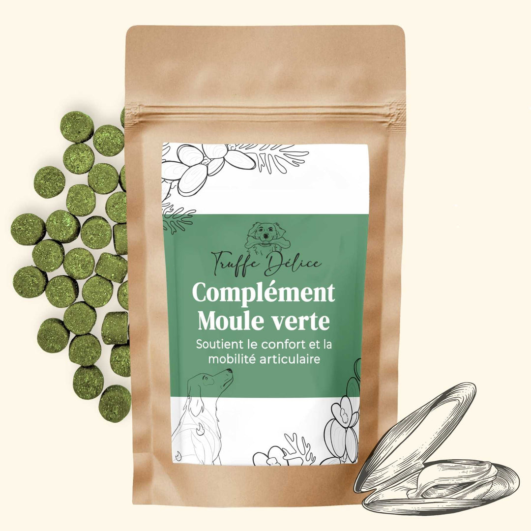 Moule verte chien - friandise_naturelle_pour_chien - TRUFFE DÉLICE