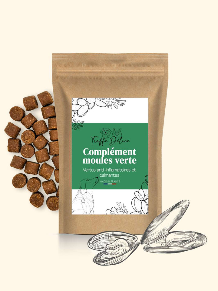 Moule verte chien - friandise_naturelle_pour_chien - TRUFFE DÉLICE