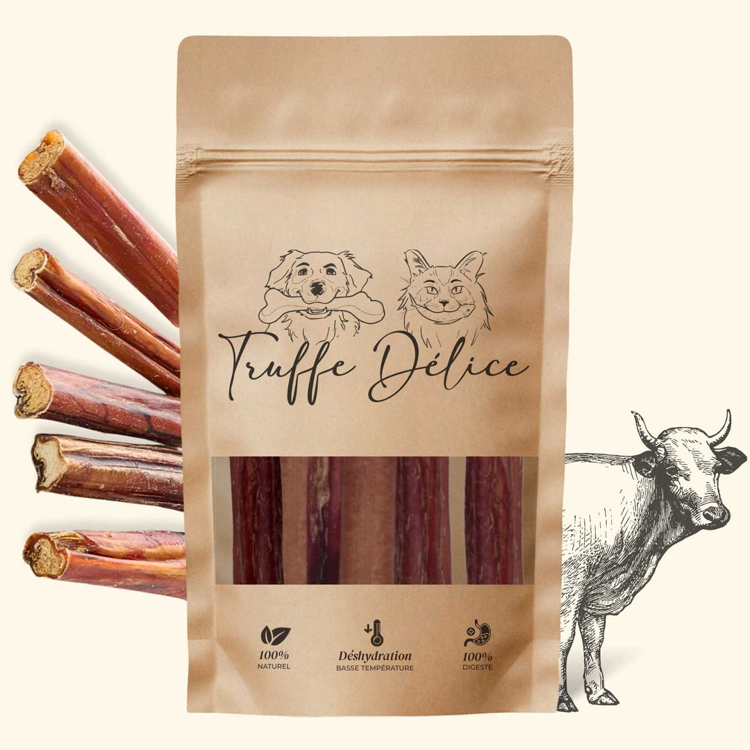 Nerfs de boeuf - friandise_naturelle_pour_chien - TRUFFE DÉLICE