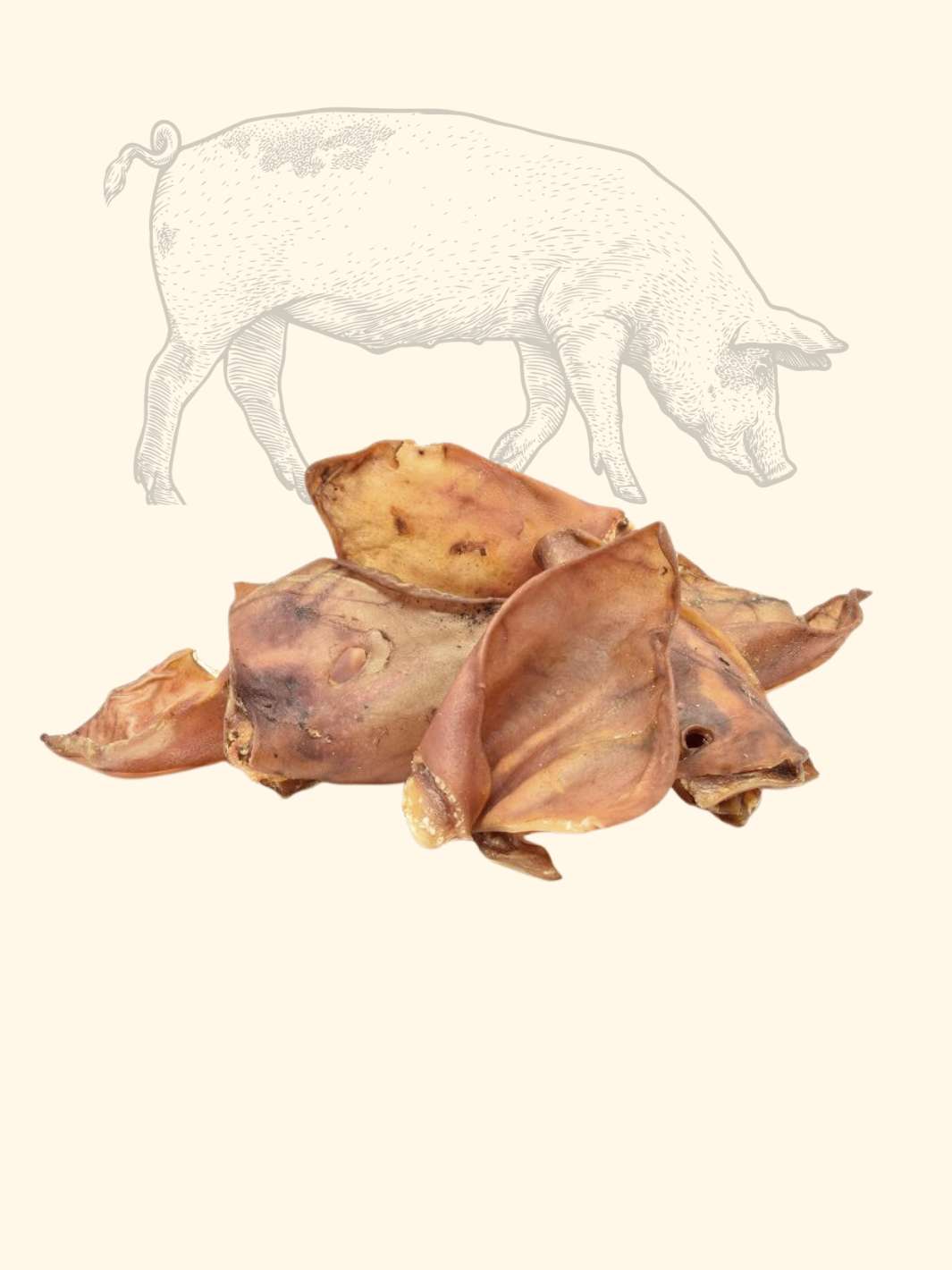 Oreilles de cochon - friandise_naturelle_pour_chien - TRUFFE DÉLICE