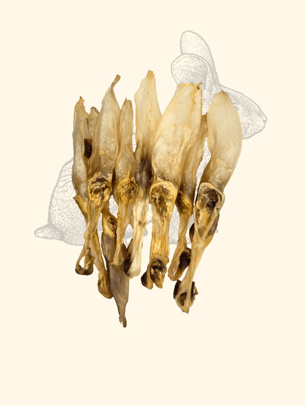 Oreilles de lapin - friandise_naturelle_pour_chien - TRUFFE DÉLICE