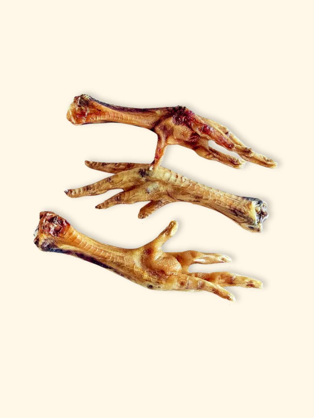 Pattes de poulet séchées - friandise_naturelle_pour_chien - TRUFFE DÉLICE