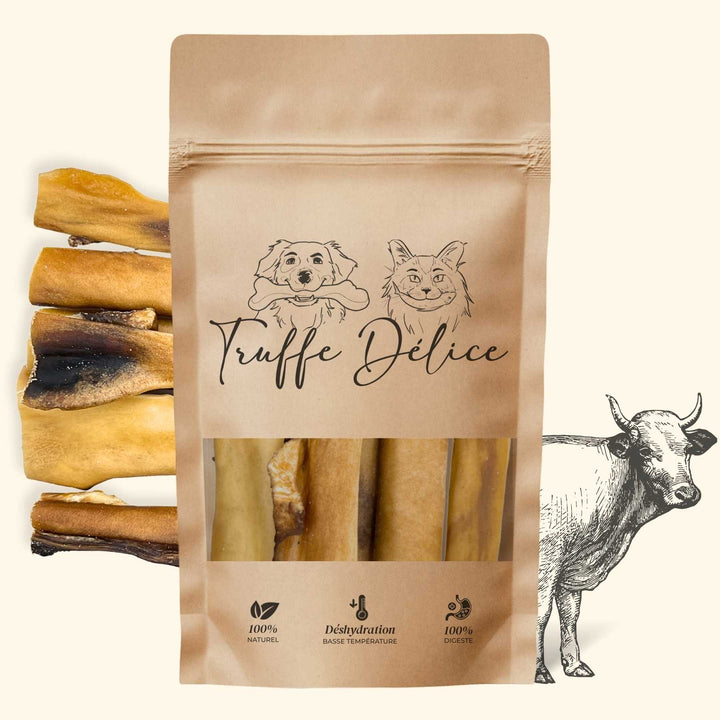 Peaux de bœuf - friandise_naturelle_pour_chien - TRUFFE DÉLICE