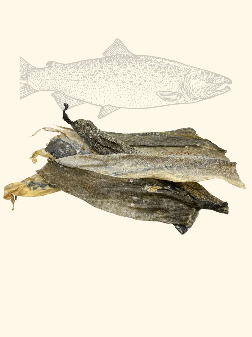 Peaux de saumon - friandise_naturelle_pour_chien - TRUFFE DÉLICE