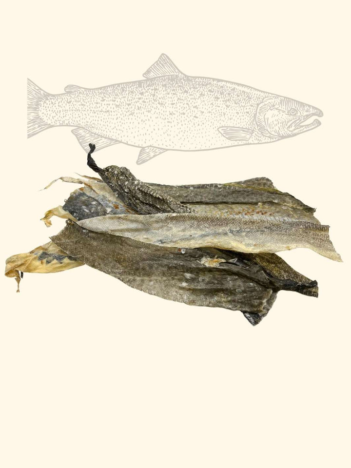 Peaux de saumon - friandise_naturelle_pour_chien - TRUFFE DÉLICE