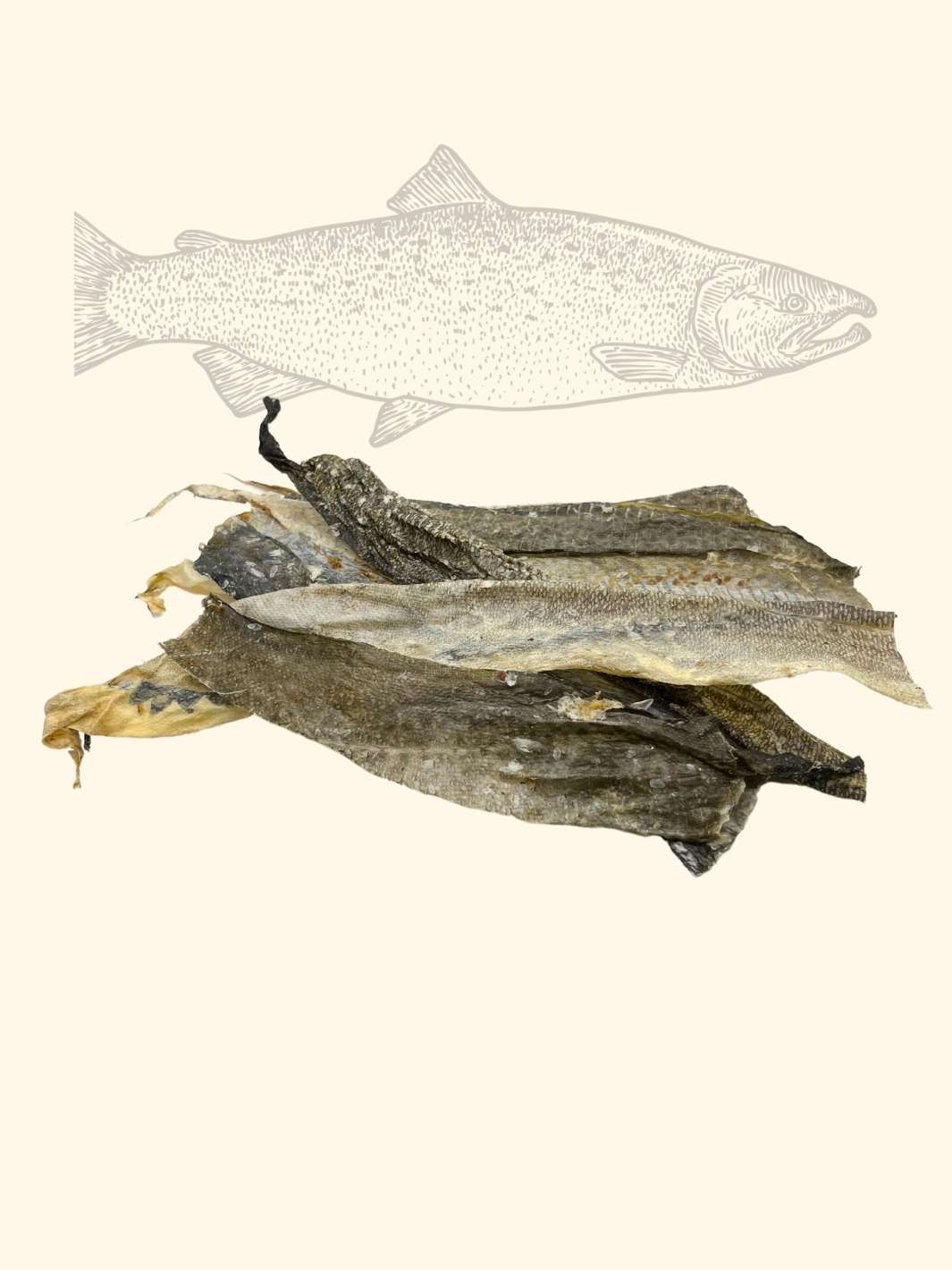 Peaux de saumon - friandise_naturelle_pour_chien - TRUFFE DÉLICE