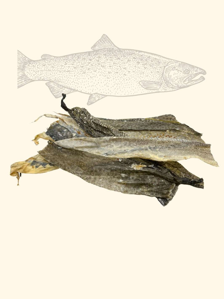 Peaux de saumon - friandise_naturelle_pour_chien - TRUFFE DÉLICE