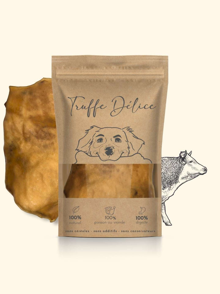 Plaque de boeuf - friandise_naturelle_pour_chien - TRUFFE DÉLICE