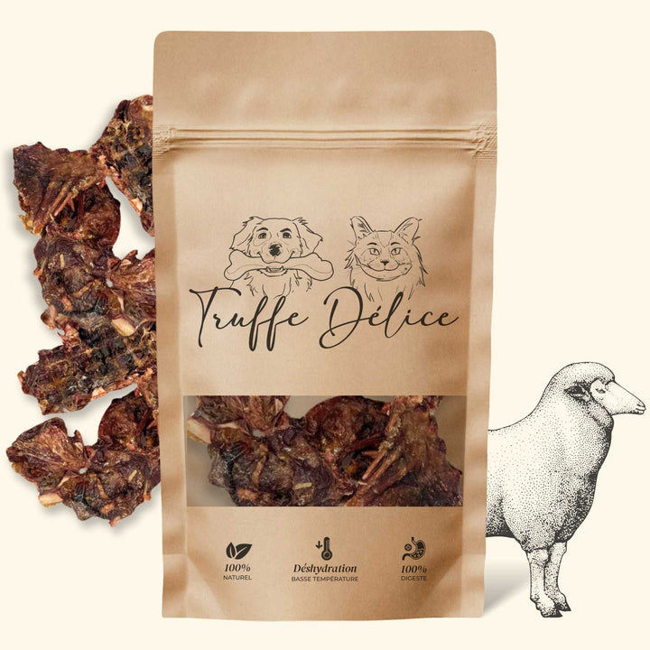 Ribs d'agneau - friandise_naturelle_pour_chien - TRUFFE DÉLICE