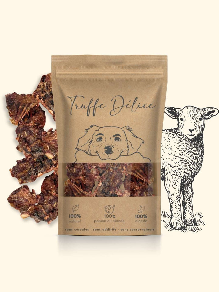 Ribs d'agneau - friandise_naturelle_pour_chien - TRUFFE DÉLICE