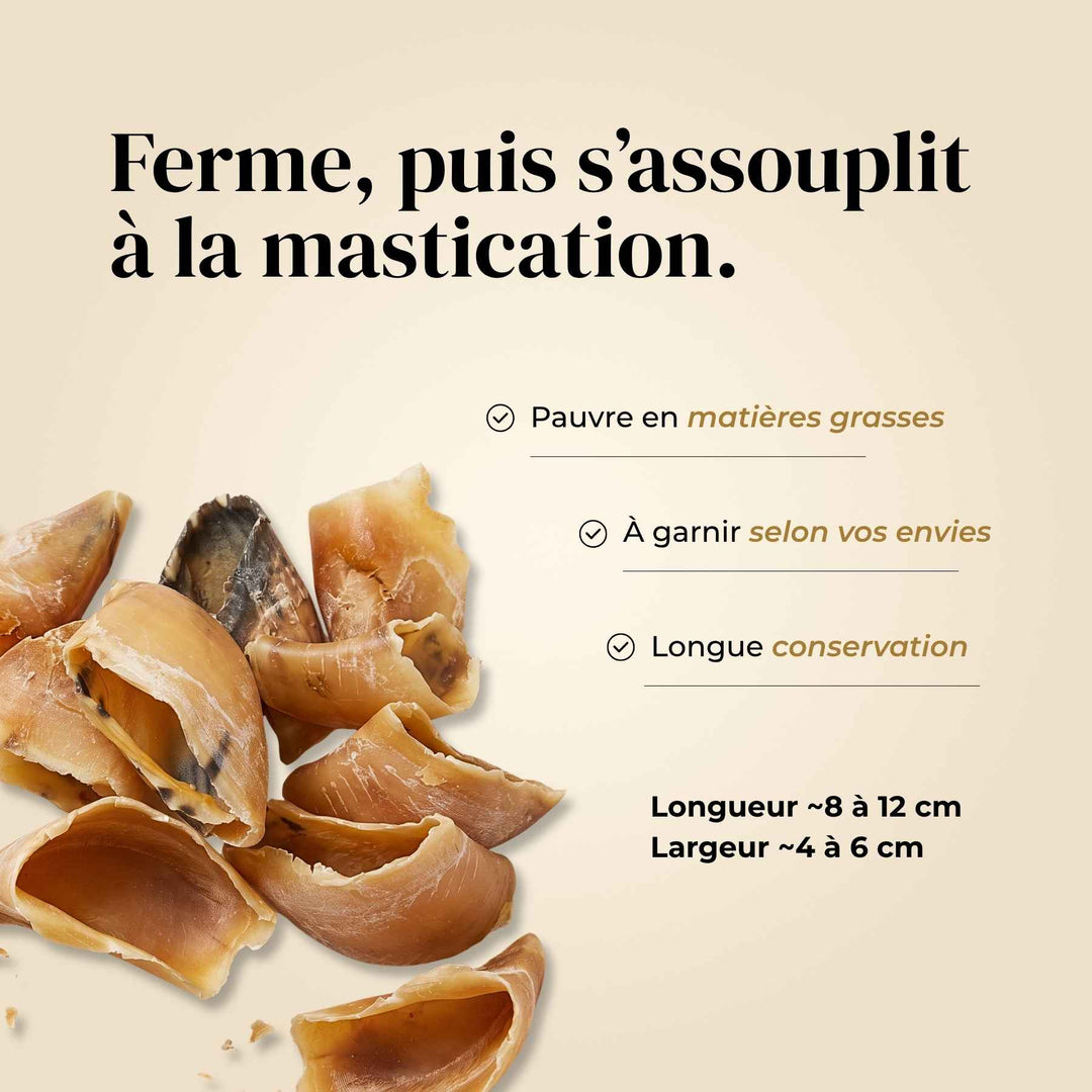 Sabot de veau chien - friandise_naturelle_pour_chien - TRUFFE DÉLICE