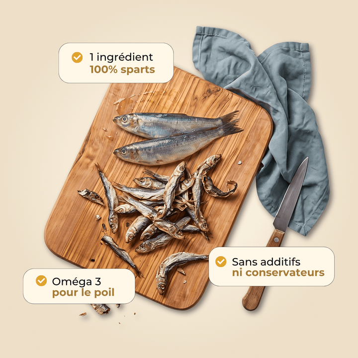 Sprats - friandise_naturelle_pour_chien - TRUFFE DÉLICE