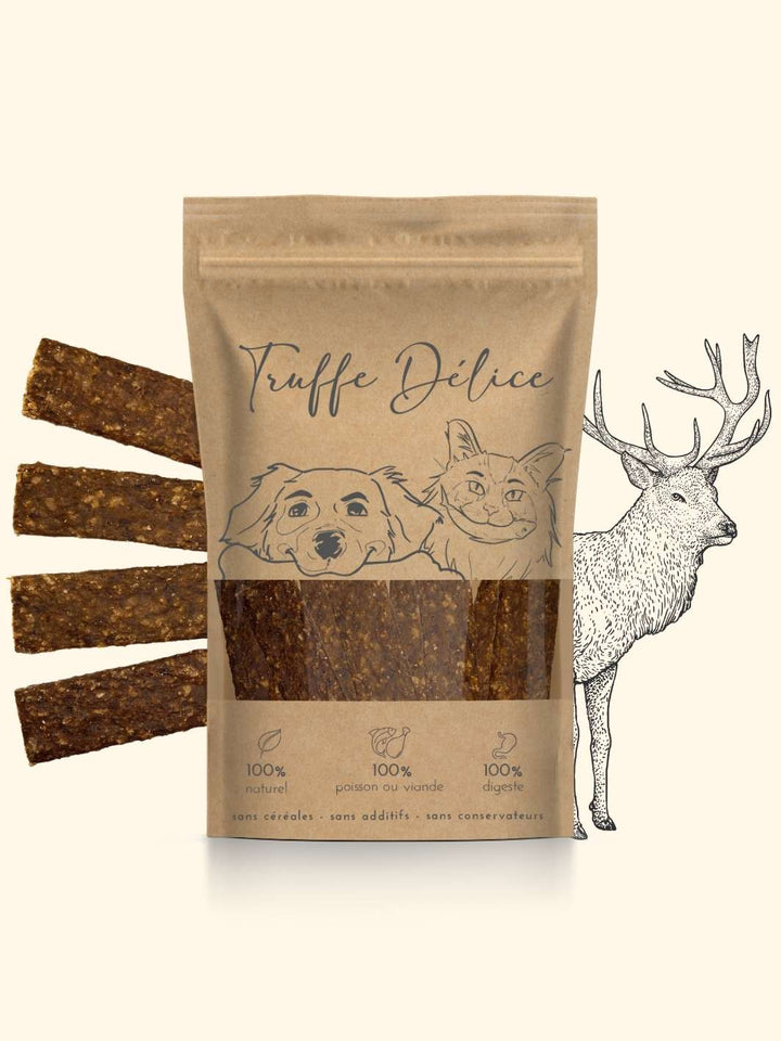 Sticks cerf - friandise_naturelle_pour_chien - TRUFFE DÉLICE