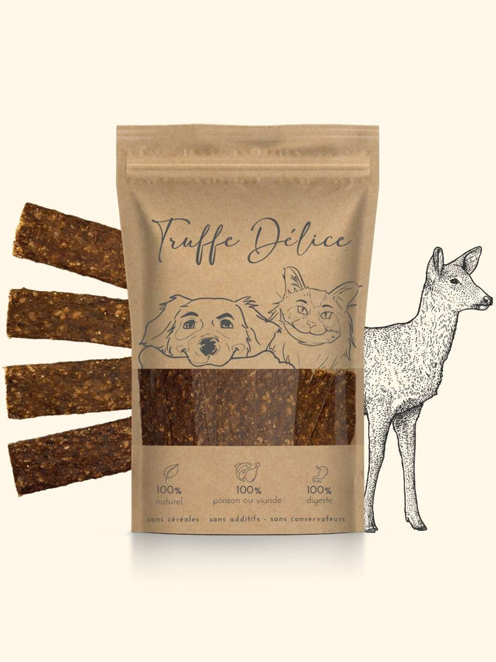 Sticks de biche - friandise_naturelle_pour_chien - TRUFFE DÉLICE