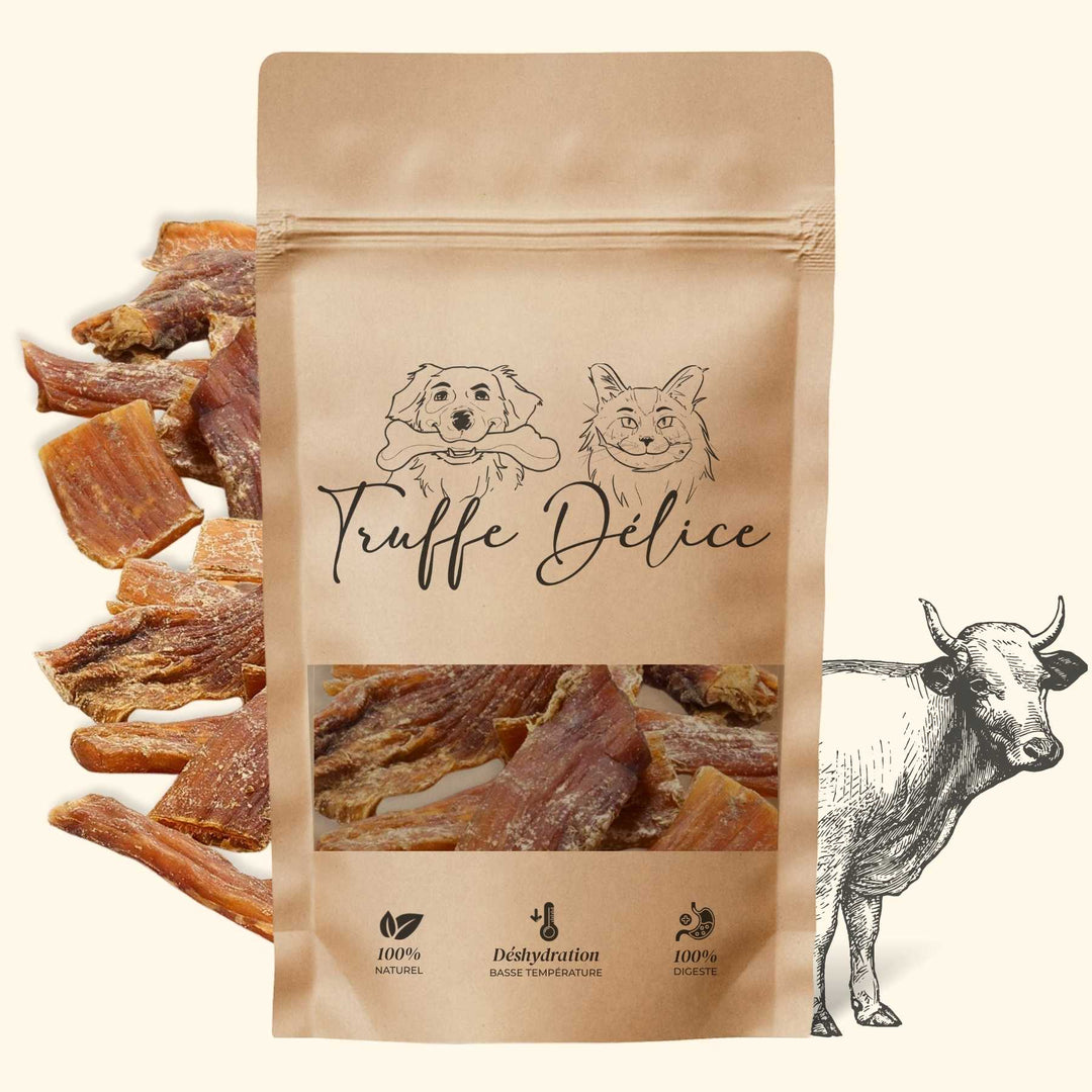Tendons de boeuf - friandise_naturelle_pour_chien - TRUFFE DÉLICE