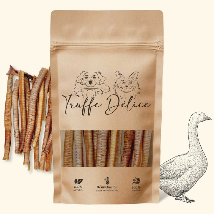 Trachées d'oie - friandise_naturelle_pour_chien - TRUFFE DÉLICE