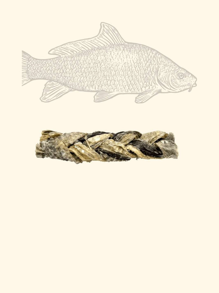Tresses de peaux de morue - friandise_naturelle_pour_chien - TRUFFE DÉLICE