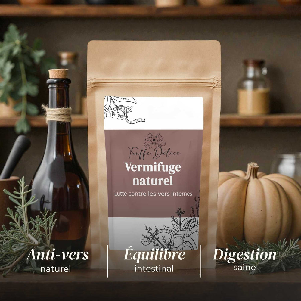 Vermifuge pour chien - friandise_naturelle_pour_chien - TRUFFE DÉLICE