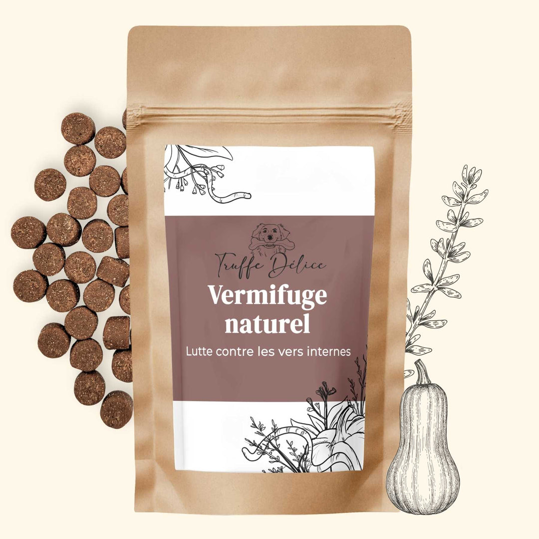 Vermifuge pour chien - friandise_naturelle_pour_chien - TRUFFE DÉLICE
