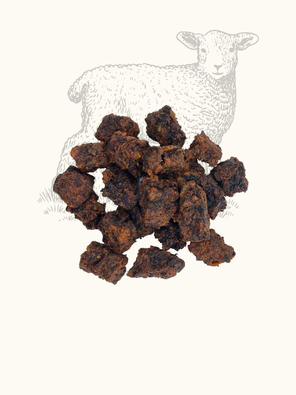 Cubes d'agneau - #friandise_naturelle_pour_chien# - Truffe delice