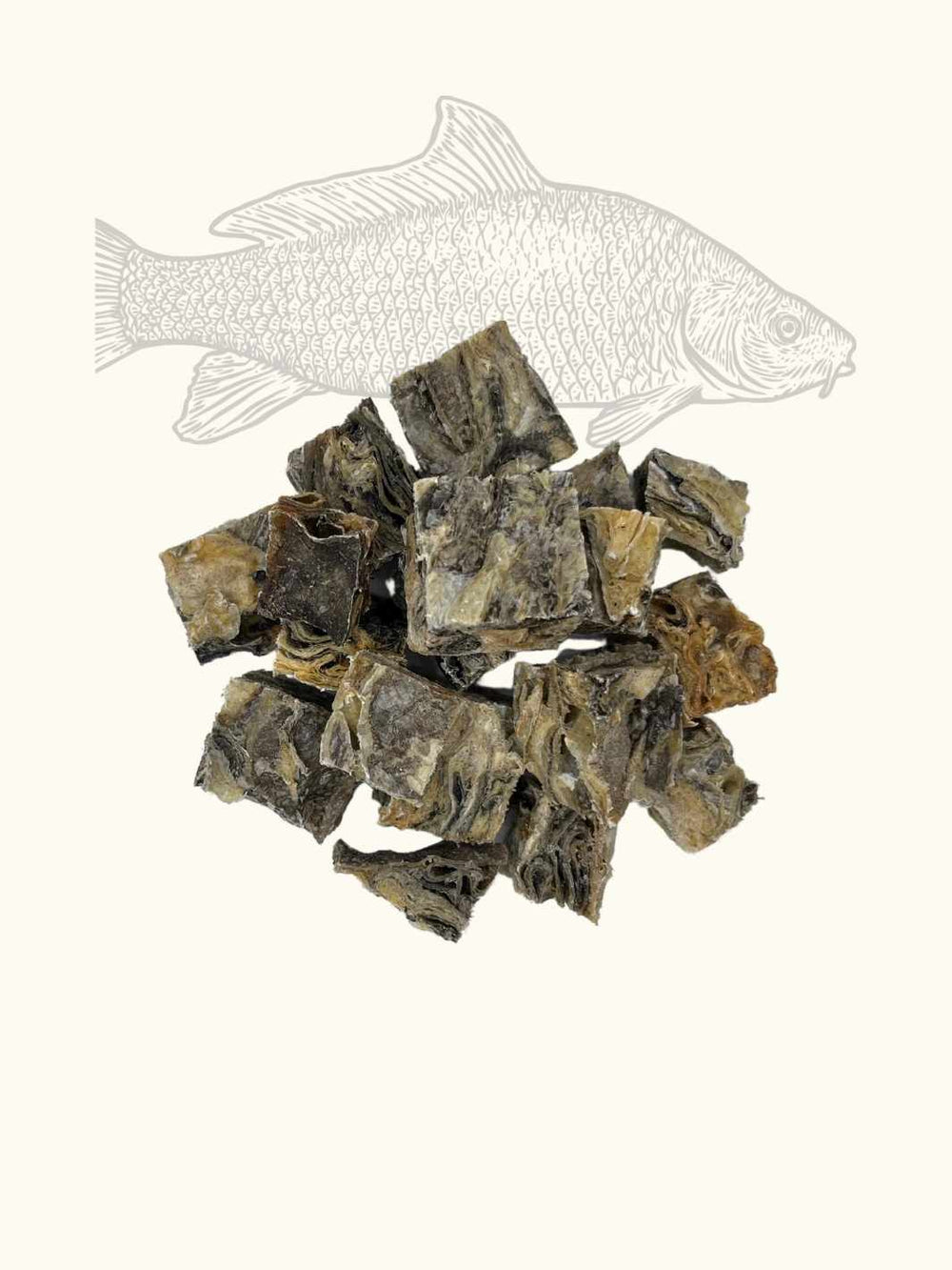 Cubes de poisson (Morue) - #friandise_naturelle_pour_chien# - Truffe delice