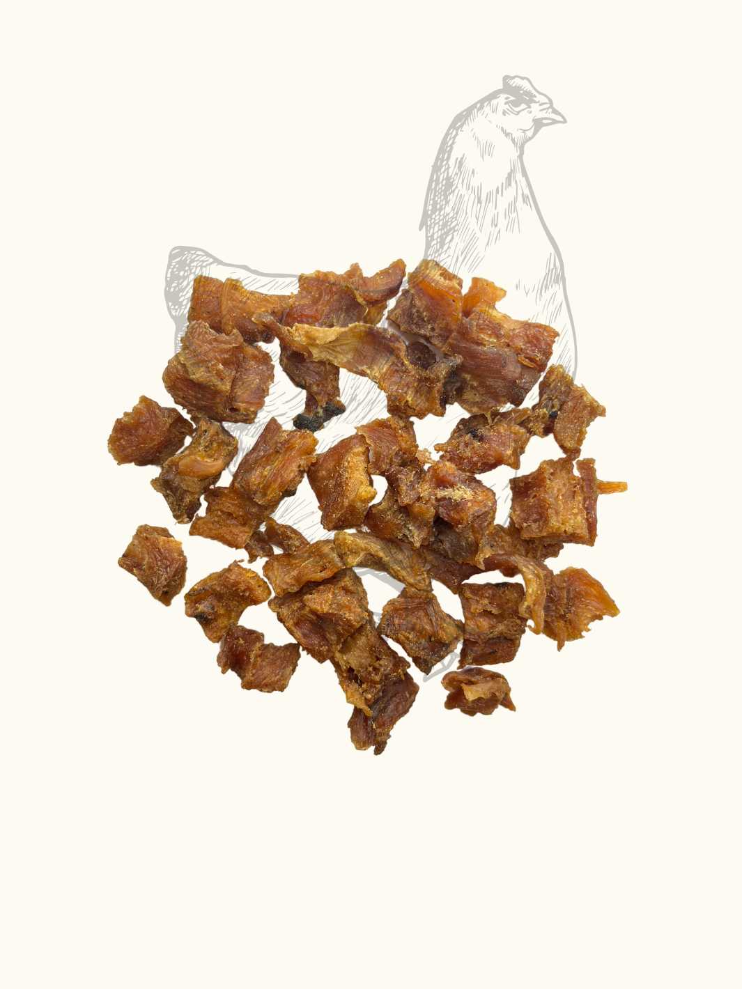 Cubes de poulet - #friandise_naturelle_pour_chien# - Truffe delice