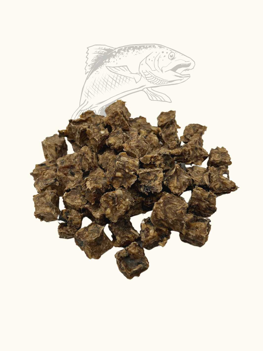 Cubes de saumon séchés - #friandise_naturelle_pour_chien# - Truffe delice