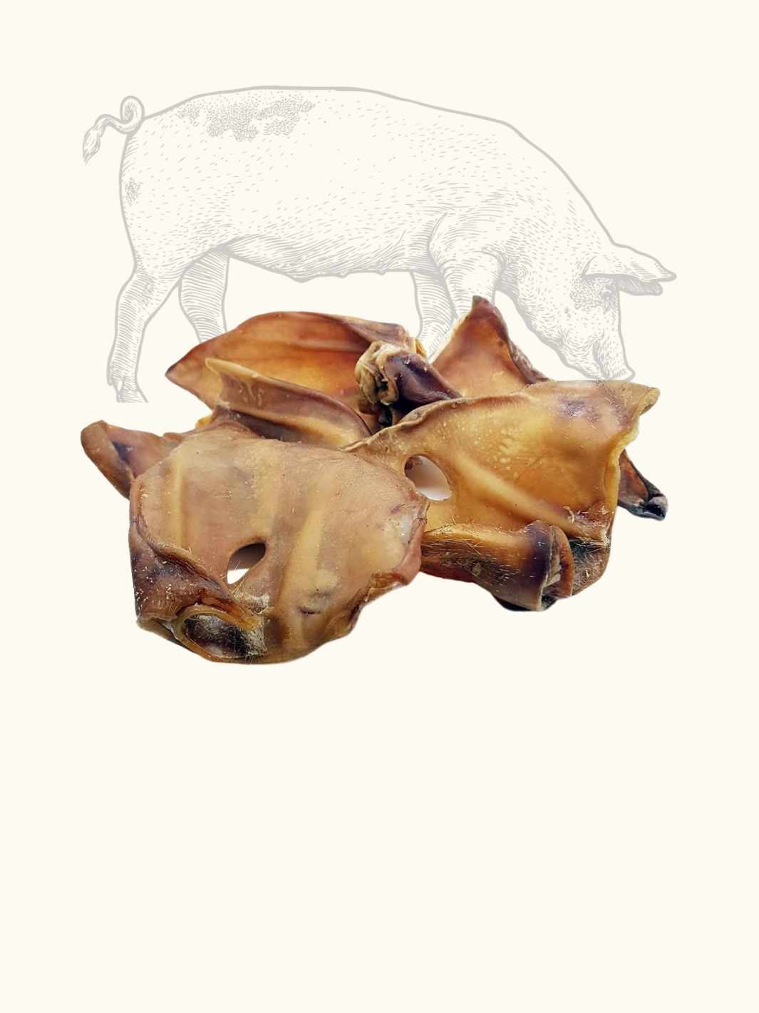 Oreilles de porc - #friandise_naturelle_pour_chien# - Truffe delice