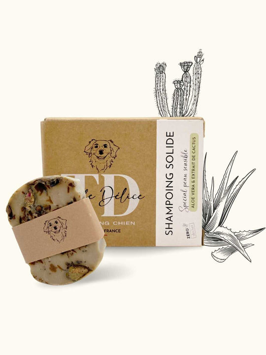 Sensitive dog skin shampoo